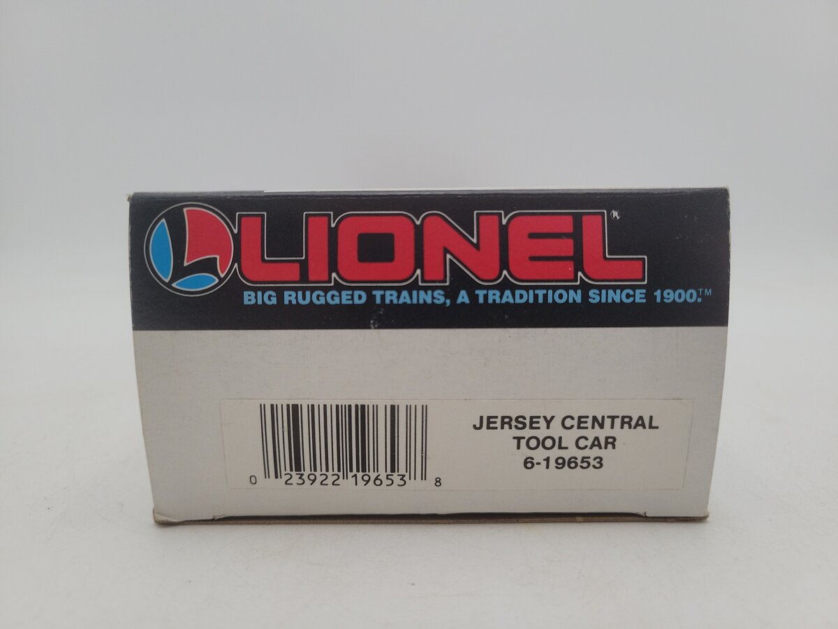 Lionel 6-19653 O Gauge Jersey Central Tool Car EX/Box