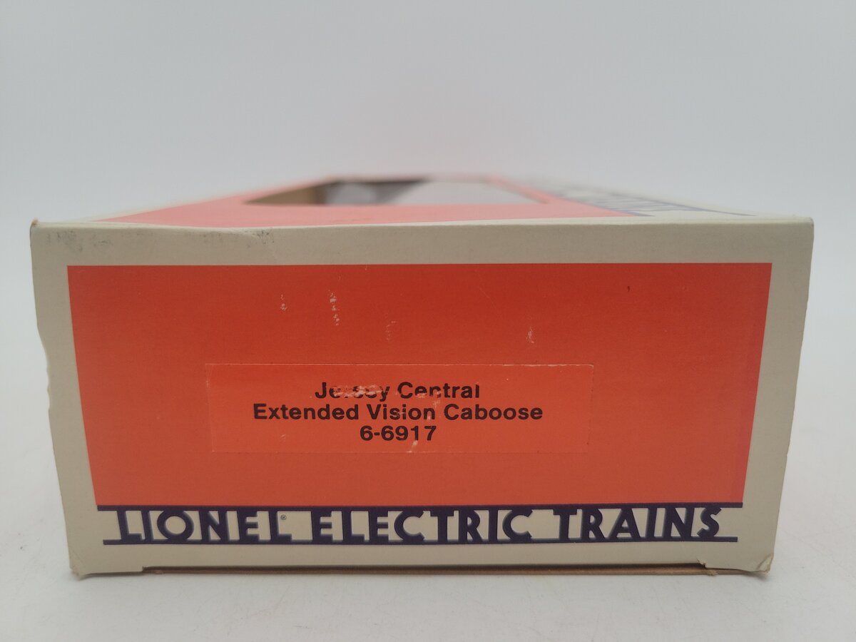 Lionel 6-6917 O Gauge Jersey Central Extended Vision Caboose EX/Box