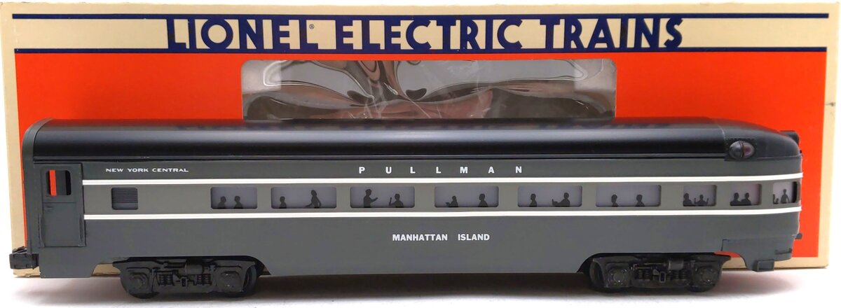 Lionel 6-9598 O Gauge New York Central "Manhattan Island" Observation Car EX/Box