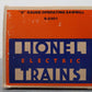 Lionel 6-2301 O Gauge Operating Sawmill EX/Box
