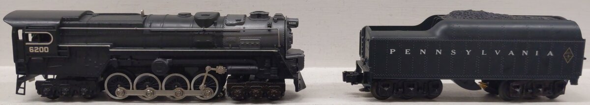 Lionel 6-8404 O Gauge PRR 6-8-6 S-2 Turbine Steam Locomotive & Tender #6200 VG/Box