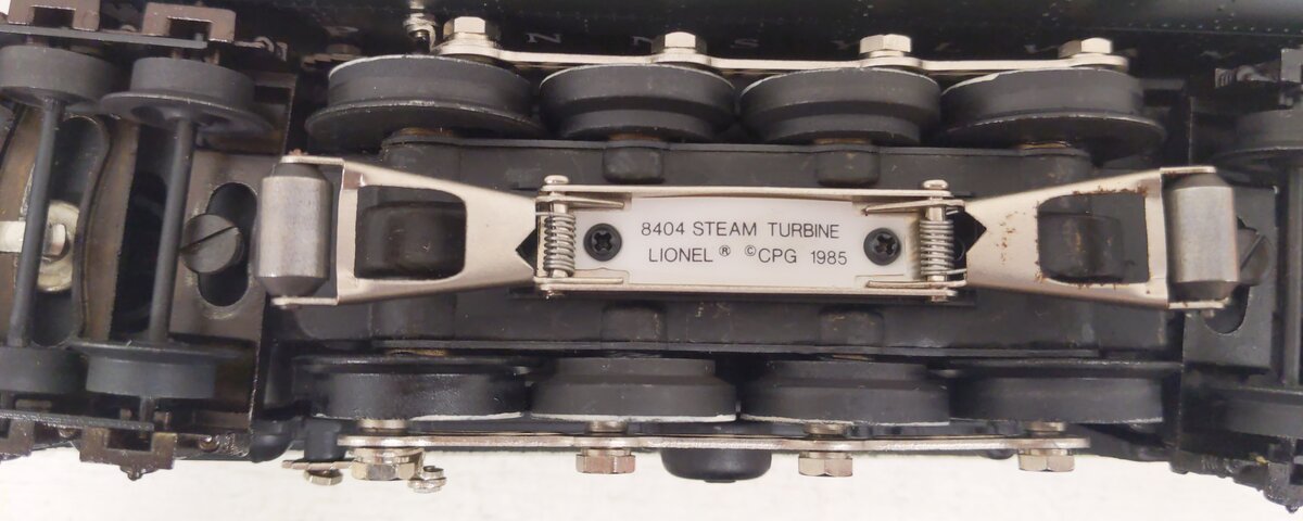Lionel 6-8404 O Gauge PRR 6-8-6 S-2 Turbine Steam Locomotive & Tender #6200 VG/Box