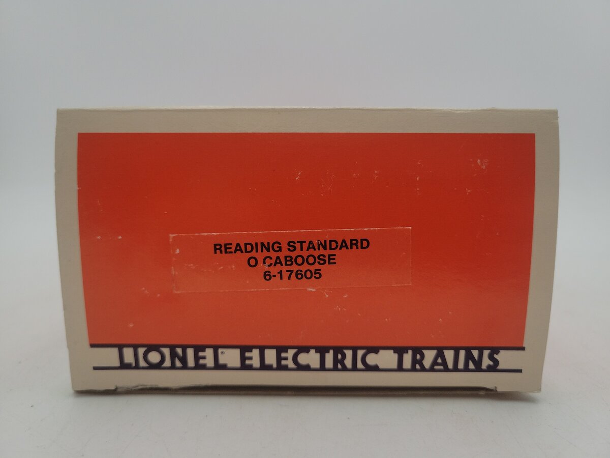 Lionel 6-17605 O Gauge Reading Woodside Lighted Caboose EX/Box