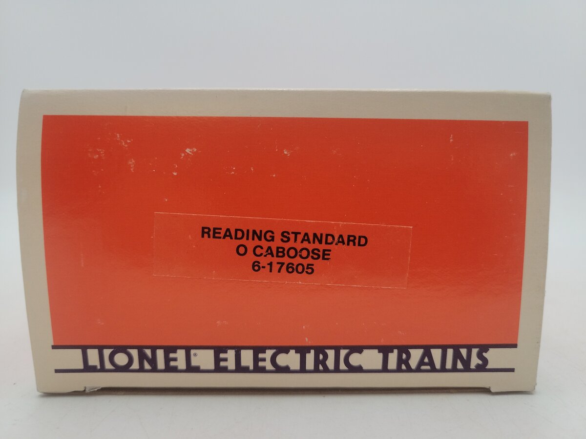 Lionel 6-17605 O Gauge Reading Woodside Lighted Caboose EX/Box
