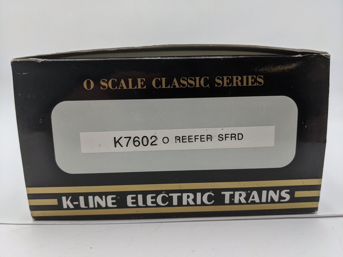 K-Line K7602 O Gauge Santa Fe Reefer Car #7602 VG/Box
