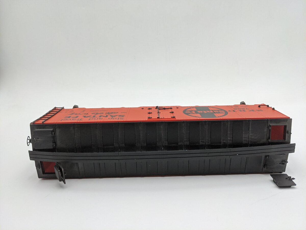 K-Line K-7606 O Gauge Santa Fe Reefer Box Car VG/Box