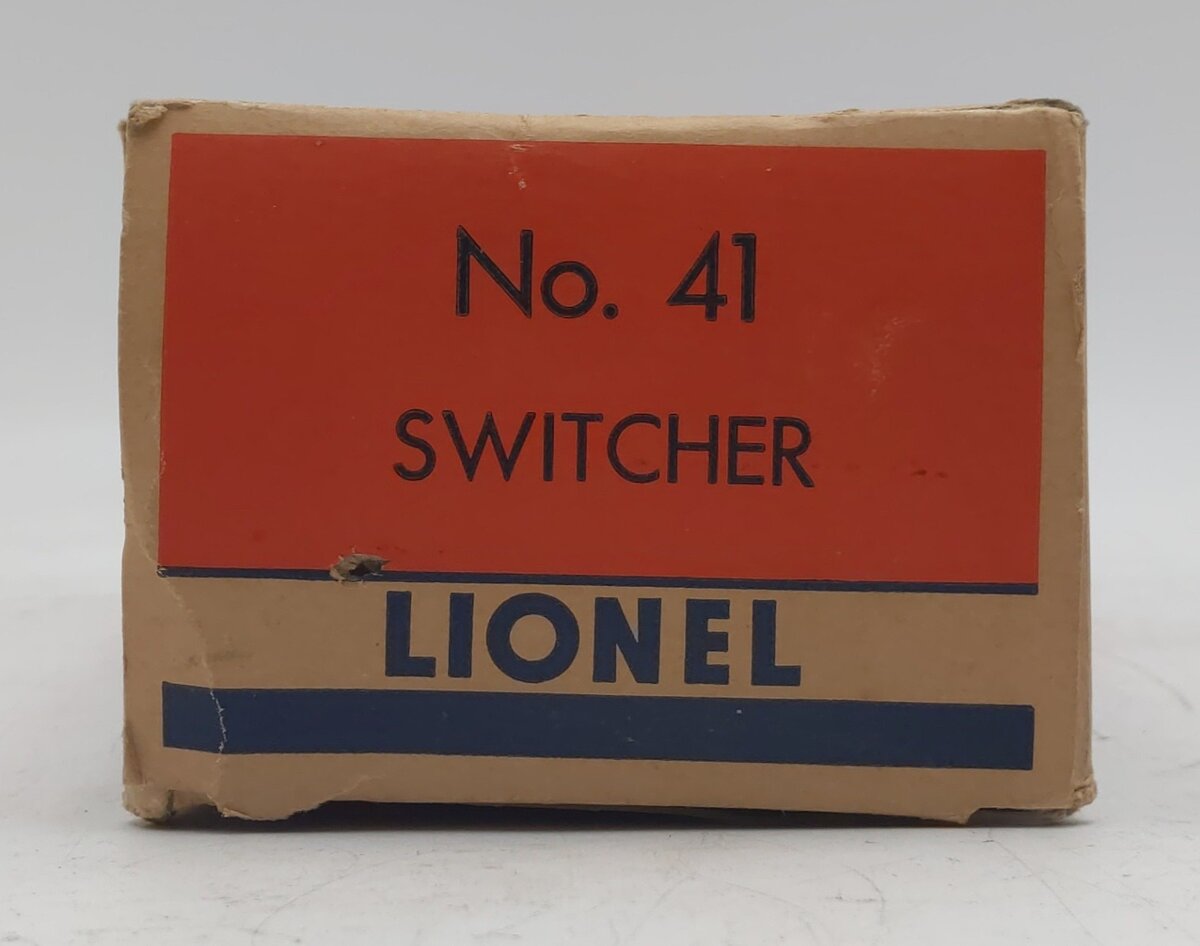 Lionel 41 Vintage O Gauge Postwar U.S Army Gas Turbine Powered Diesel Locomotive EX/Box