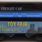K-Line K1998TF O Gauge 1998 NYC Toy Fair 2-Bay Hopper Car LN/Box