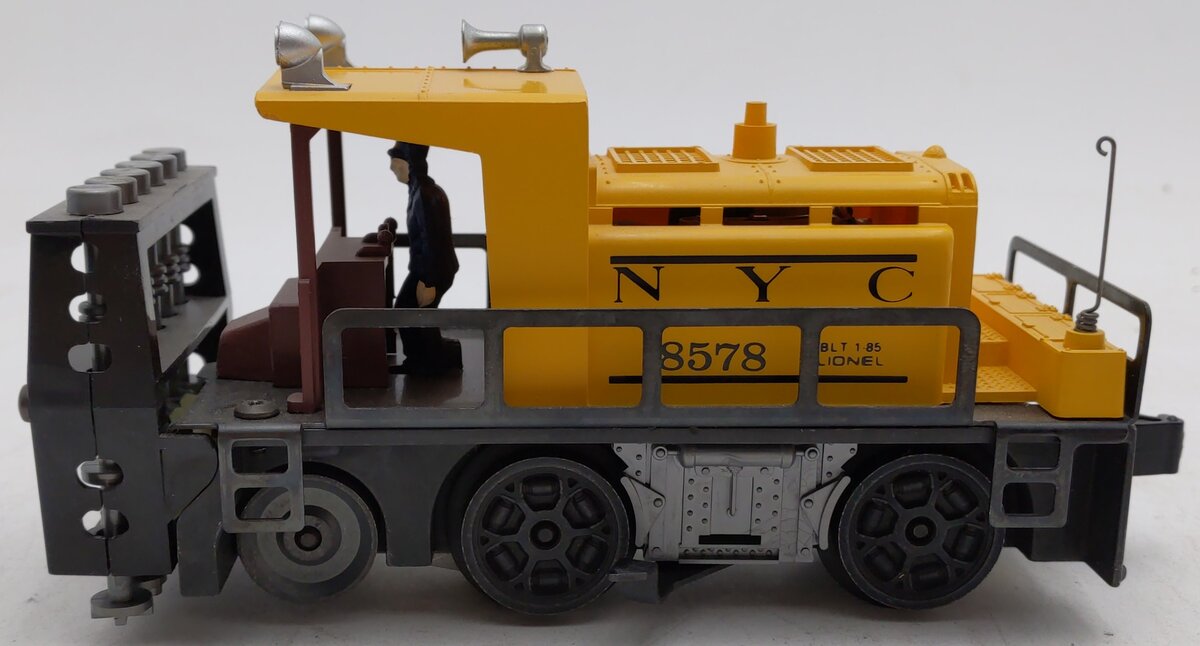 Lionel 6-8578 O Gauge New York Central Motorized Ballast Tamper Car EX/Box