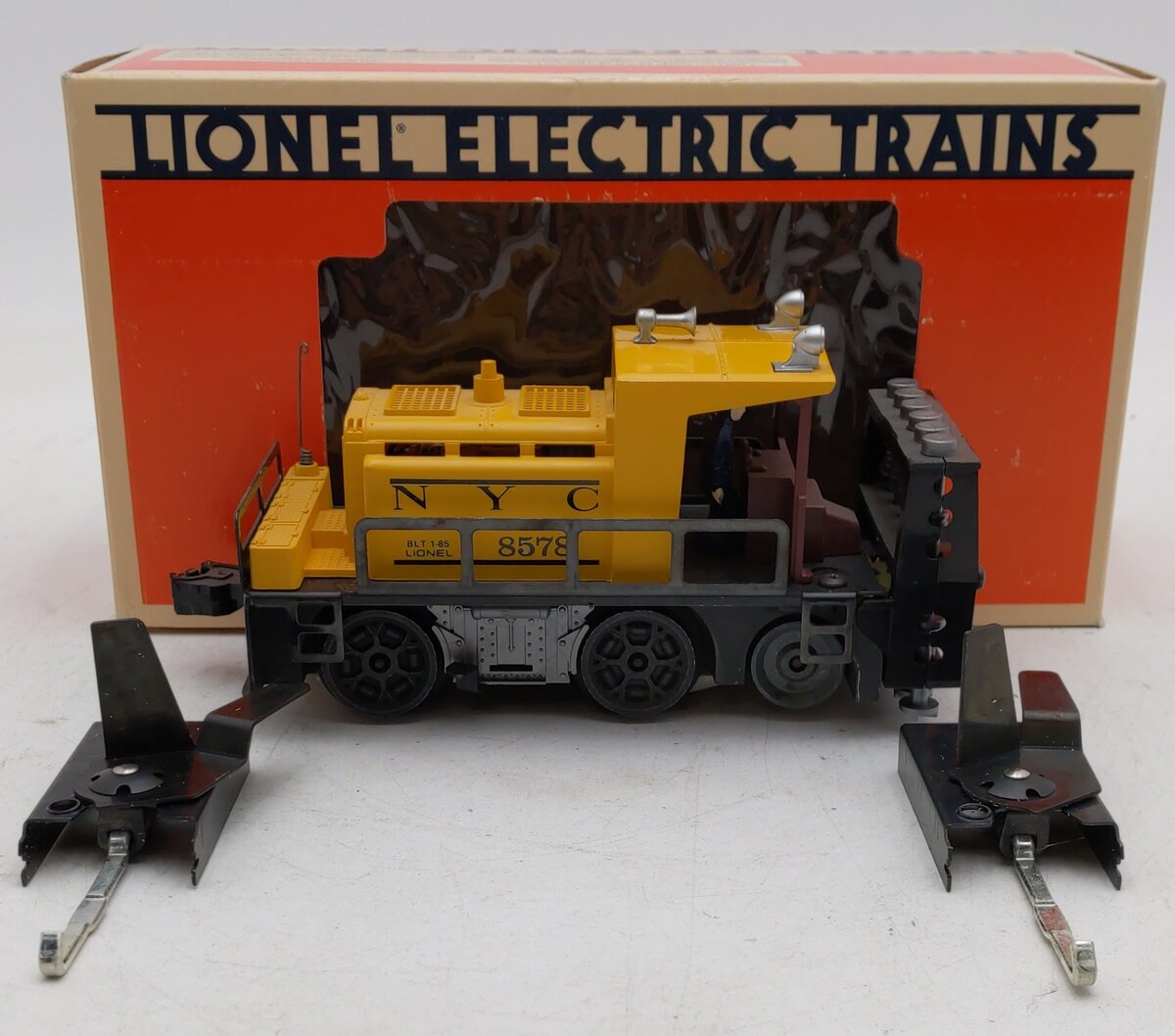 Lionel 6-8578 O Gauge New York Central Motorized Ballast Tamper Car EX/Box