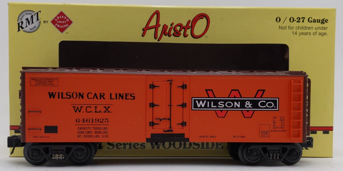 RMT 9619925A Reproduction O Reefer Wilson #6461925
