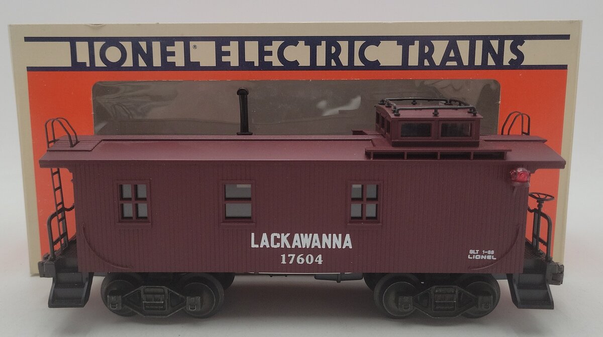 Lionel 6-17604 O Gauge Delaware, Lackawanna & Western Standard Caboose EX/Box