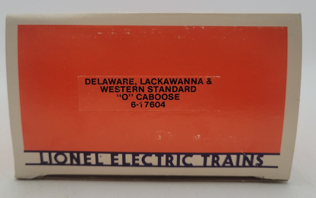 Lionel 6-17604 O Gauge Delaware, Lackawanna & Western Standard Caboose EX/Box