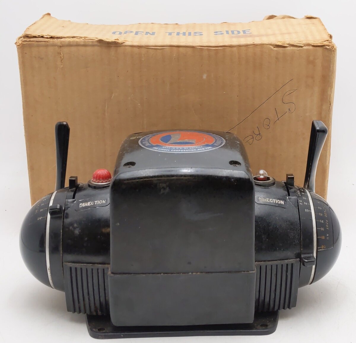 Lionel ZW Vintage O Gauge Trainmaster 275 Watt Transformer with Whistle VG/Box