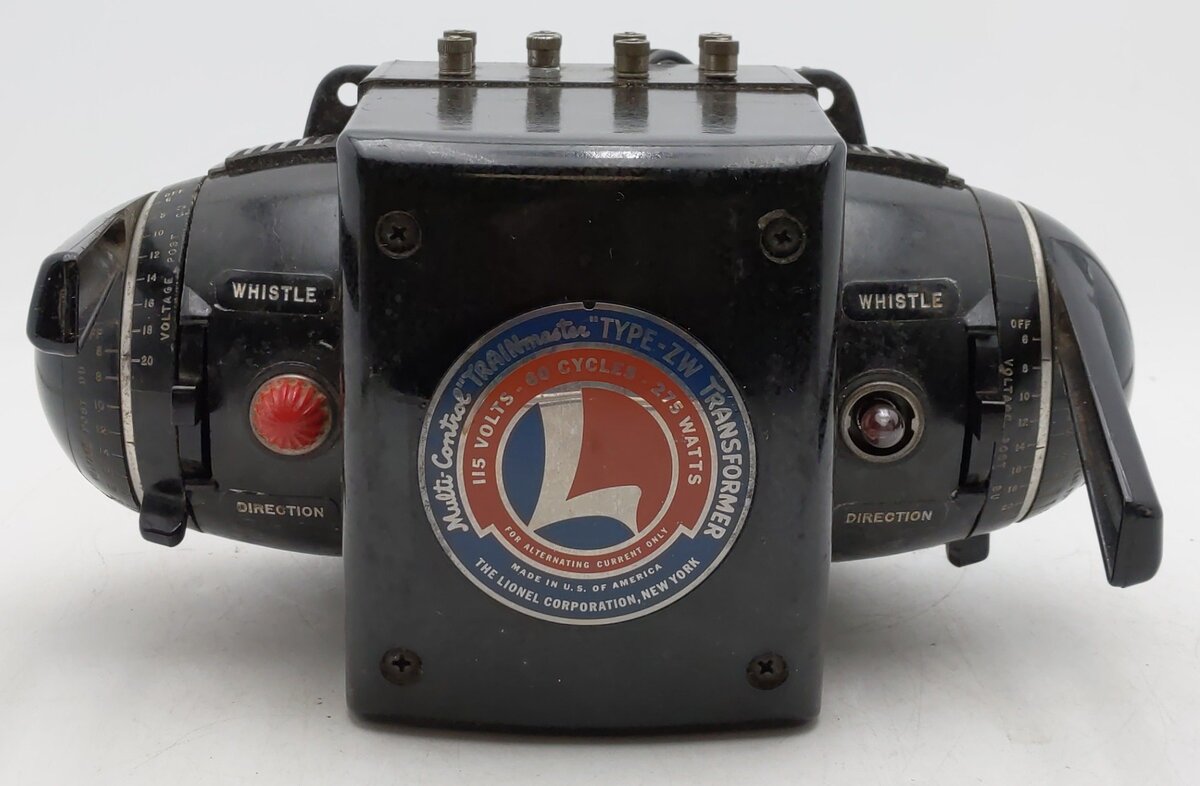 Lionel ZW Vintage O Gauge Trainmaster 275 Watt Transformer with Whistle VG/Box