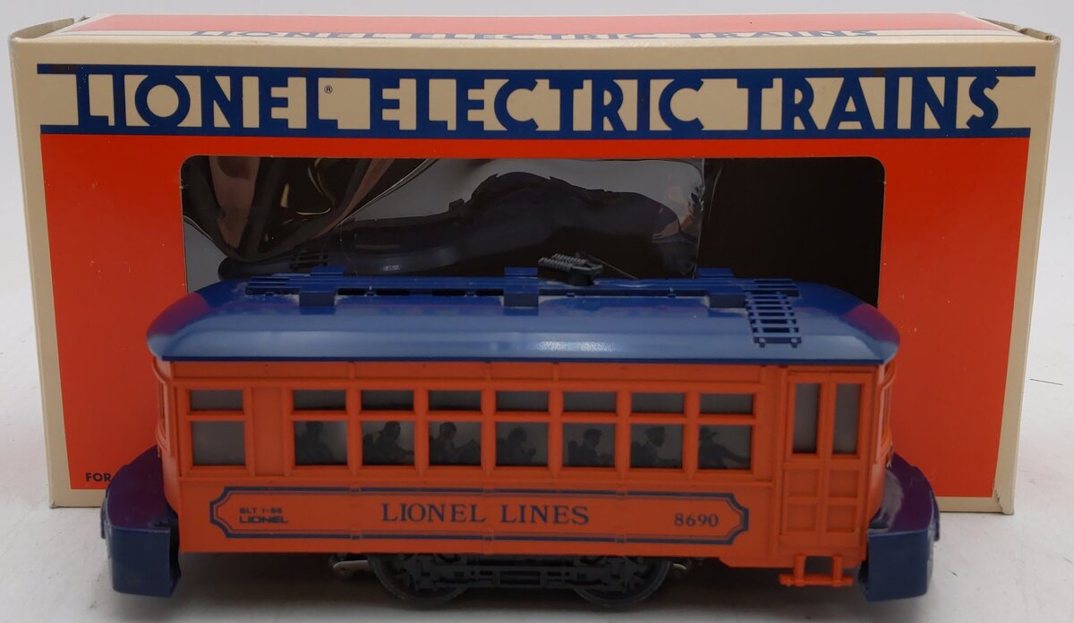 Lionel 6-8690 O Gauge Lionel Lines Trolley Car #8690 EX/Box