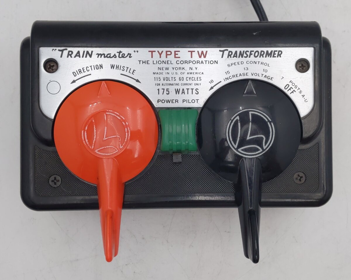 Lionel TW Vintage 175 Watt O Gauge Toy Trainmaster Transformer EX/Box