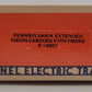 Lionel 6-19807 O Gauge Pennsylvania Extended Vision Smoking Caboose #19807 EX/Box