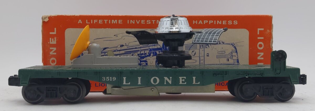 Lionel 3519 Vintage O Satellite Launching Car EX/Box
