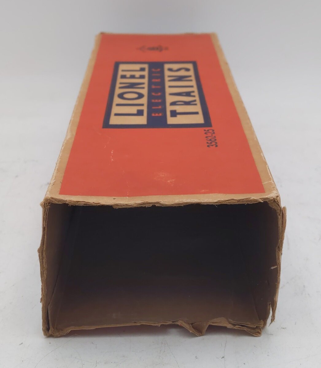 Lionel 3562-25 Vintage O Gray AT&SF Operating Barrel Car with Blue Letters VG/Box