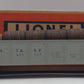 Lionel 3562-25 Vintage O Gray AT&SF Operating Barrel Car with Blue Letters VG/Box