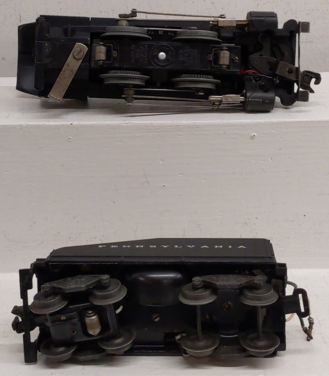 Lionel 1656 Vintage O Lionel Lines 0-4-0 Steam Locomotive & 2403B Tender w/Bell VG