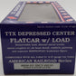 RMT 96699-031 O Gauge RMTX Flatcar w/ Custom U.S.M.C Tank #20101 EX/Box