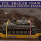 RMT 96699-031 O Gauge RMTX Flatcar w/ Custom U.S Army Tank #20101 EX/Box