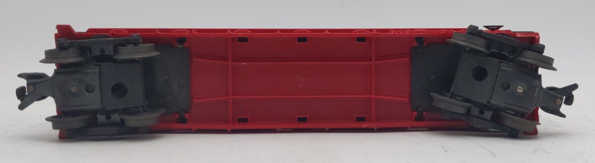 Lionel 6414 Vintage O Gauge Postwar Evans Autoloader with 4 Repro Automobiles VG