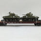 MTH 20-98637 O Gauge Pennsylvania Flat Car with 2 Sherman Tanks #470158 LN/Box