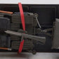 RMT 96699-035 O Gauge RMTX Flatcar w/ Custom U.S Army Jeep #20105 EX/Box