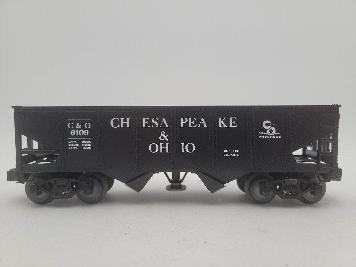 Lionel 6-6109 O Gauge Chesapeake and Ohio Operating Hopper #6109 EX/Box