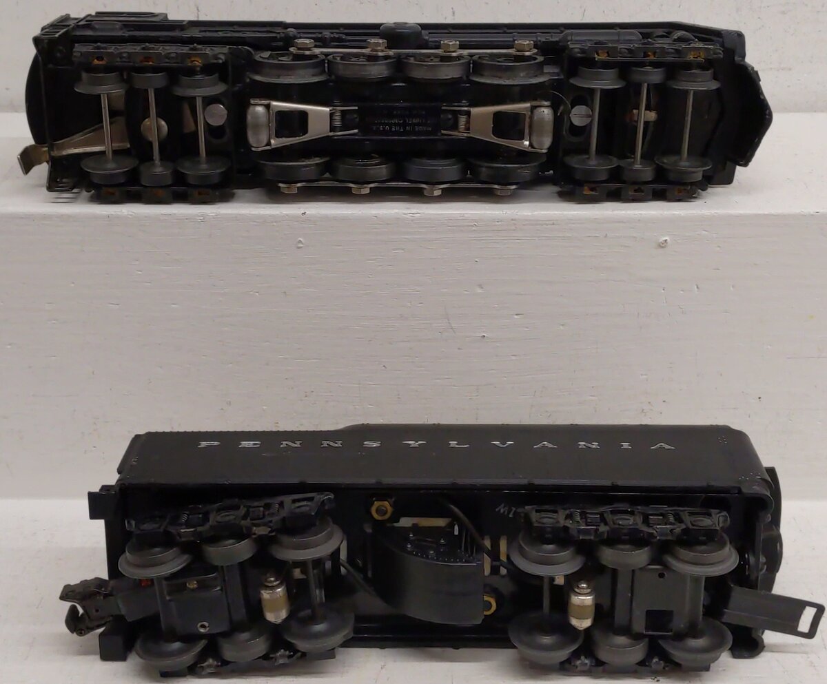 Lionel 671 Vintage O 6-8-6 Diecast Steam Turbine Locomotive with 2671W Tender VG