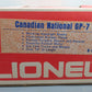 Lionel 6-8031 O Gauge Canadian National GP7 Diesel Locomotive EX/Box
