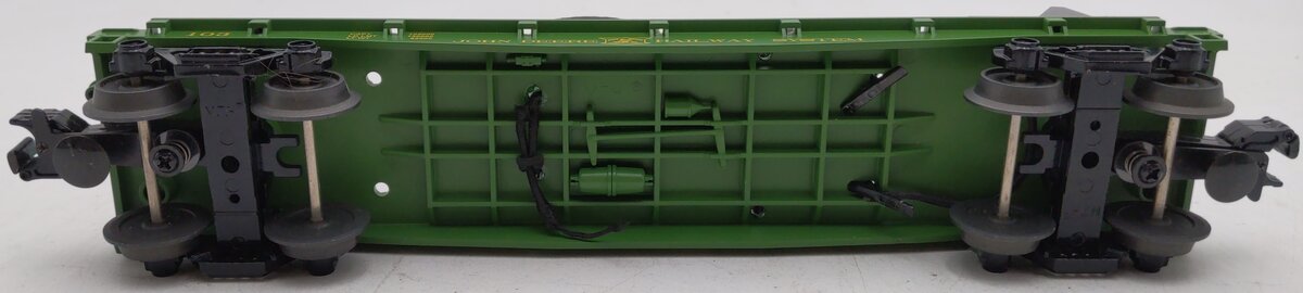 MTH 30-7028C O Gauge John Deere Flat Car w/ Custom Load #103 EX