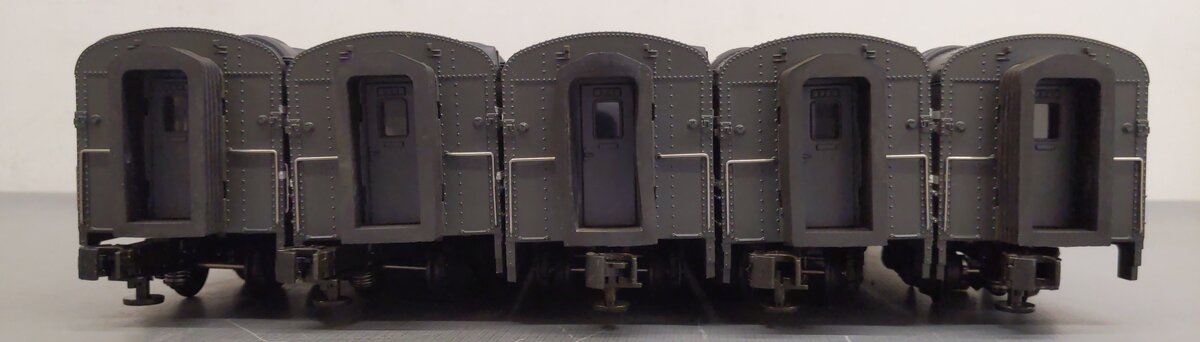 MTH 20-6516 O New York Central 70' Streamlined Passenger Car Set (Set of 5) EX/Box