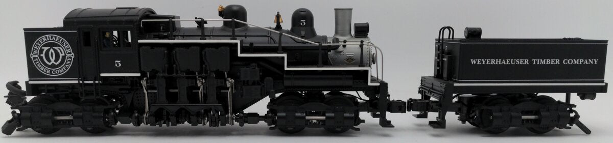 Lionel 6-38057 O Gauge Weyerhaeuser Timber Shay Locomotive #5 EX/Box