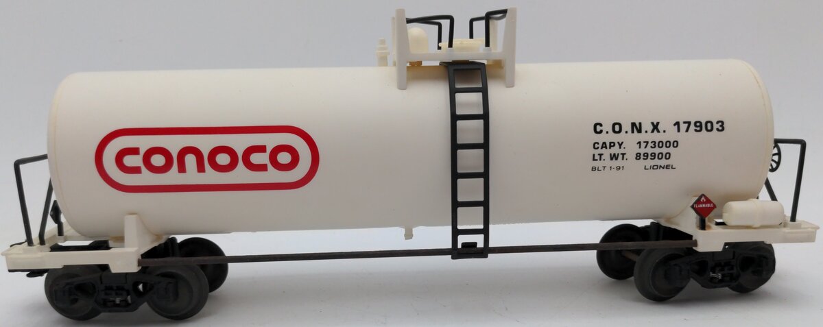 Lionel 6-17903 O Gauge Conoco Unibody Tank Car EX/Box