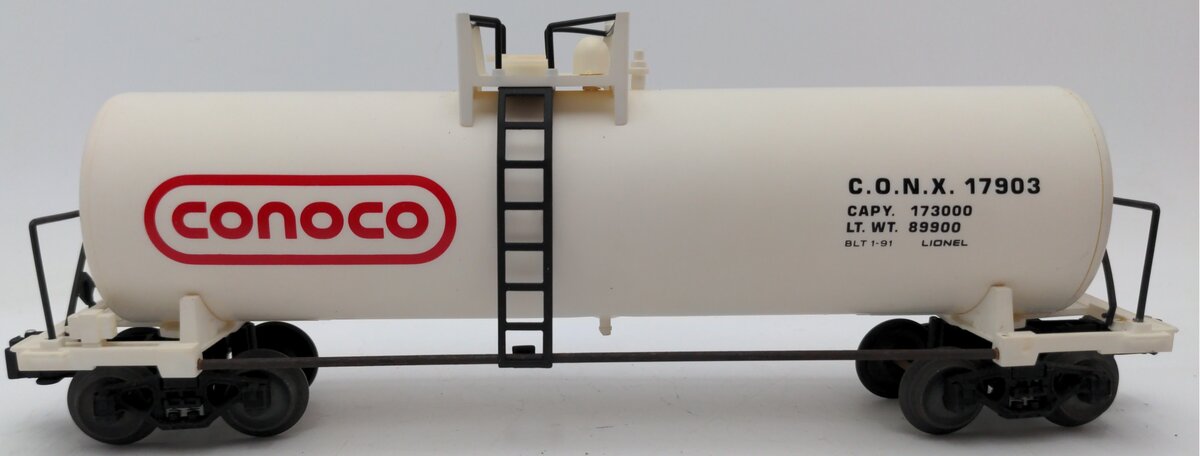 Lionel 6-17903 O Gauge Conoco Unibody Tank Car EX/Box