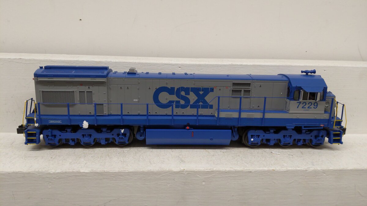 MTH 20-20933-1 O CSX GE U30C Diesel Engine w/PS3 #7229 EX/Box