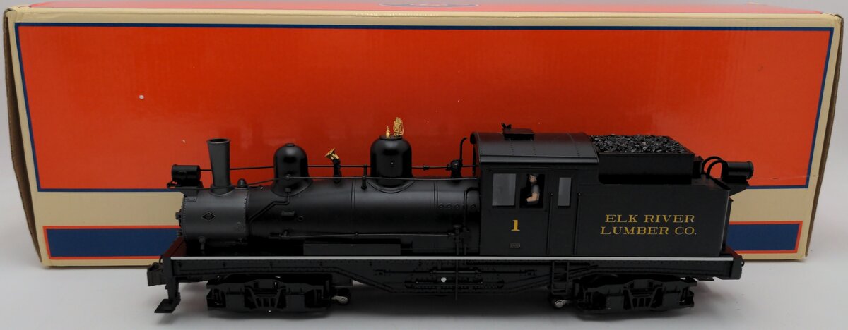 Lionel 6-11295 O Elk River Lumber Legacy 2-Truck Shay Locomotive #1 EX/Box