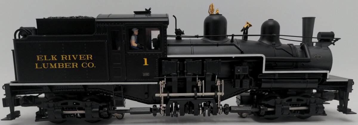 Lionel 6-11295 O Elk River Lumber Legacy 2-Truck Shay Locomotive #1 EX/Box