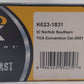 K-Line K623-1831 O Norfolk Southern TCA 2001 DC Convention Hopper #2001-5181 EX/Box