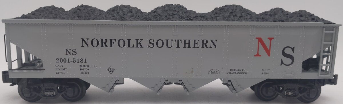K-Line K623-1831 O Norfolk Southern TCA 2001 DC Convention Hopper #2001-5181 EX/Box