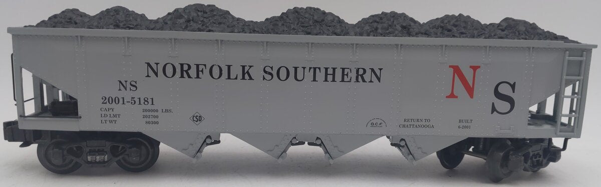 K-Line K623-1831 O Norfolk Southern TCA 2001 DC Convention Hopper #2001-5181 EX/Box