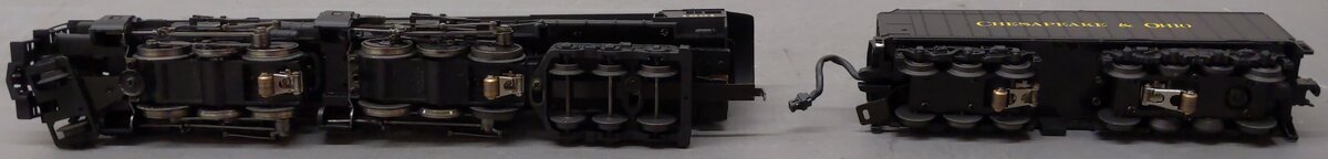 K-Line K3715-1601S O Gauge C&O Allegheny Steam Locomotive & Tender #1601 EX/Box