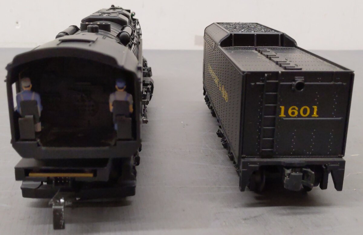 K-Line K3715-1601S O Gauge C&O Allegheny Steam Locomotive & Tender #1601 EX/Box