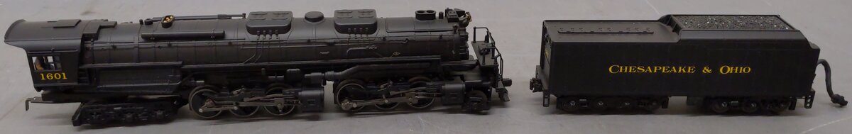 K-Line K3715-1601S O Gauge C&O Allegheny Steam Locomotive & Tender #1601 EX/Box