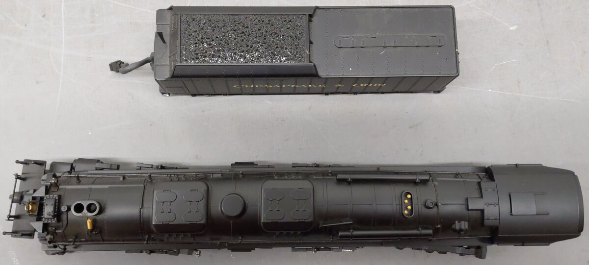 K-Line K3715-1601S O Gauge C&O Allegheny Steam Locomotive & Tender #1601 EX/Box