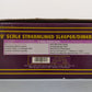 MTH 20-6616 O Gauge NYC 70' Streamlined Sleeper/Diner Passenger Cars Set EX/Box